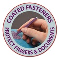 File Folders | Smead 26781 2 in. Expansion End Tab Pressboard Classification Folders with 6 SafeSHIELD Fasteners - Letter Size/Blue (10/Box) image number 7
