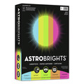 Cover & Cardstock | Astrobrights 99904-01 65 lbs. Cover Weight 8.5 in. x 11 in. Color Cardstock - "Bright" Assortment (250/Pack) image number 0