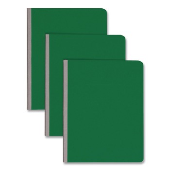 Smead 81452 8.5 in. x 11 in. 3 in. Capacity Two-Piece Prong Fastener Premium Pressboard Report Cover - Green