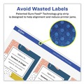 Labels | Avery 08293 1.5 in. Diameter Vibrant Inkjet Color-Print Labels with Sure Feed - White (400/Pack) image number 5