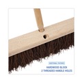 Just Launched | Boardwalk BWK20118 18 in. Brush 3.25 in. Natural Palmyra Fiber Bristles Floor Brush Head image number 2