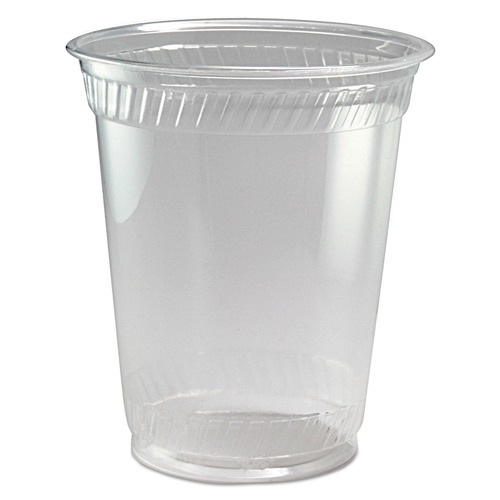 Cups and Lids | Fabri-Kal 9502053 12 oz. - 14 oz. Kal-Clear PET Cold Drink Squat Cups - Clear (1000/Carton) image number 0