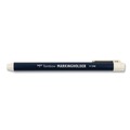 Back to School Sale | Tombow 51535 4.4 millimeter Wax-Based Marking Pencil - White Wax/Navy Blue Barrel (10/Box) image number 3