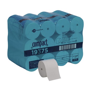 Georgia Pacific Professional 19375 Coreless Septic-Safe 2-Ply Bath Tissue - White (1000 Sheets/Roll, 36 Rolls/Carton)