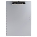 Clipboards | Saunders 45300 Tuffwriter 0.5 in. Clip Capacity Holds 8.5 x 11 Sheets Recycled Aluminum Storage Clipboard - Silver image number 2