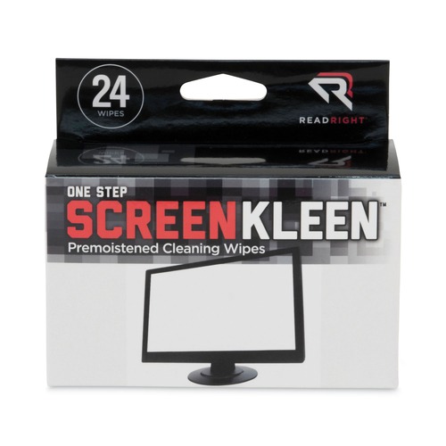 Cleaning & Janitorial Supplies | Read Right RR1209 5 x 5 OneStep Screen Cleaner - Unscented (24/Box) image number 0