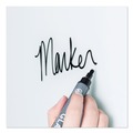 White Boards | U Brands 3690U00-01 12 x 12 Cubicle Glass Dry Erase Board - White Surface image number 4