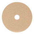 Just Launched | Boardwalk BWK4019ULT 19 in. Diameter Burnishing Floor Pads - Tan (5/Carton) image number 0