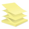 Sticky Notes & Post it | Post-it Notes Super Sticky R330R-6SSCY 3 in. x 3 in. 100 Percent Recycled Paper Super Sticky Notes - Canary Yellow (6-Pads/Pack) image number 2