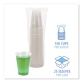  | Boardwalk BWKTRANSCUP14CT 14 oz. Plastic Cold Cups - Translucent (1000/Carton) image number 3