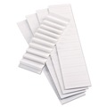 File Folders | Pendaflex 242 2 in. Wide 1/5-Cut Blank Inserts for Hanging File Folders - White (100/Pack) image number 0