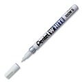 Permanent Markers | Pentel 100W-S Fine Bullet Tip Permanent Marker - White image number 2