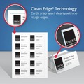 Copy & Printer Paper | Avery 05871 2 in. x 3.5 in. Clean Edge Business Cards for Laser Printers - White (200 Cards, 10 Cards/Sheet, 20 Sheets/Pack) image number 6