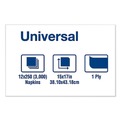 Paper Towels and Napkins | Tork N5181A 1-Ply 15 in. x 17 in. 1/8 Fold Universal Dinner Napkins - White (3000/Carton) image number 6