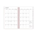 Notebooks & Pads | Blue Sky 110396 8 in. x 5 in. 12-Month (Jan-Dec 2026) Joselyn Weekly/Monthly Planner - Pink/Peach/Black Cover image number 3