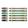 Back to School Sale | Schneider 190086 Xpress Fineliner Fine 0.8 millimeter Stick Porous Point Pen - Assorted Ink and Barrel Colors (6/Pack) image number 1