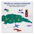 Adhesives & Glues | Avery 98095 0.26 oz Applies White and Dries Clear Permanent Glue Stic Value Pack (6/Pack) image number 7