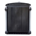 Office Filing Cabinets & Shelves | Storex 61351U01C 19 in. x 15 in. x 23 in. 2-Letter File Drawer Mobile Filing Cabinet with Metal Siding - Silver/Black image number 3