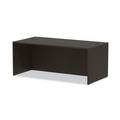 Office Desks & Workstations | Alera ALEVA217236ES 71 in. x 35.5 in. x 29.63 in. Valencia Series Straight Front Desk Shell - Espresso image number 3