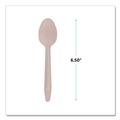 Cutlery | Eco-Products EP-S213-W General Purpose Spoon Wood Cutlery - Natural (500/Carton) image number 4