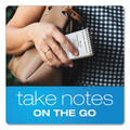 Notebooks & Pads | TOPS 74135 Second Nature 3 in. x 5 in. Sheets Narrow Rule Wirebound Notepads - Randomly Assorted Cover Colors image number 5