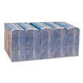 Paper Towels and Napkins | Tork 440278 4-Ply 12.8 in. x 16.4 in. Unscented Industrial Paper Wiper - Blue (450/Carton) image number 1