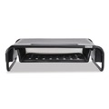 Office Electronics & Batteries | Allsop 32166 18 in. x 11.8 in. x 5.1 in. Supports 30 lbs. Metal Art Organizer 5 Monitor Stand - Black image number 0