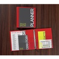 Binders | Avery 79325 11 in. x 8.5 in. DuraHinge Heavy-Duty View Binder with 3 Locking One Touch EZD Rings and 3 in. Capacity - Red (4/Carton) image number 6