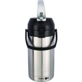 Food Service | BUNN 32130.0000 3 Liter Lever Action Airpot - Stainless Steel/Black image number 4