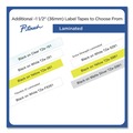 Labels | Brother P-Touch TZE661 1.4 in. x 26.2 ft. TZe Standard Adhesive Laminated Labeling Tape - Black on Yellow image number 4