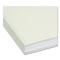 File Folders | Smead 13230 1/3-Cut Tabs Assorted Letter Size 1 in. Expansion Recycled Heavy Pressboard Folders - Gray-Green (25/Box) image number 4