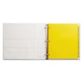 Dividers & Tabs | Avery 23081 11 in. x 9 in. 26-Tab Heavy-Duty Preprinted Plastic A to Z Tab Dividers - Yellow (1-Set) image number 2