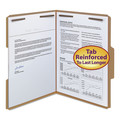 File Folders | Smead 14837 0.75 in. Expansion 1/3-Cut Top Tab 2-Fastener Folders - Letter Size/Kraft Exterior (50/Box) image number 3