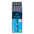 Back to School Sale | Schneider 183501 One Hybrid N Fine 0.5 millimeter Stick Rollerball Pen - Black Ink/Blue Barrel (10/Box) image number 0