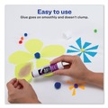 Adhesives & Glues | Avery 00226 1.27 oz Permanent Glue Stic - Applies Purple, Dries Clear image number 2