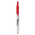 Back to School Sale | Sharpie 32702 Fine Bullet Tip Retractable Permanent Marker - Red (1-Dozen) image number 1