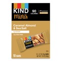 Snacks | KIND 27960 0.7 oz. Minis - Caramel Almond Nuts/Sea Salt (10/Pack) image number 0