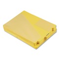 File Folders | Smead 61966 8.5 x 11 Two-Pocket Style End Tab Poly Out Guides - Yellow (50/Box) image number 2