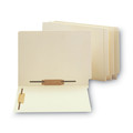 File Folders | Smead 34120 End Tab 11-pt Manila 2-Fastener Folders with Reinforced Straight Tabs - Letter Size/Manila (50/Box) image number 3
