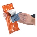 Paper Towels and Napkins | GOJO Industries 6285-06 7.75 in. x 11 in. 2-Ply FAST TOWELS Hand Cleaning Towels - Fresh Citrus, Blue (6 Packs/Carton) image number 3