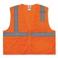 Safety & First Aid | Ergodyne 21047 GloWear 8210Z Class 2 Economy Mesh Vest Polyester Orange 2X-Large/3X-Large image number 0