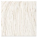 Mops | Boardwalk BWK2020RCT #20 Cut-End Rayon Wet Mop Head - White (12/Carton) image number 4