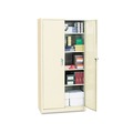 Office Filing Cabinets & Shelves | Alera CM7218PY 36 in. x 18 in. x 72 in. Heavy-Duty Welded Storage Cabinet with 4 Adjustable Shelves - Putty image number 6