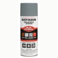 Painting | Rust-Oleum 1680830V 12 oz. Aerosol Can Industrial Choice 1600 System Multi-Purpose Enamel Spray Paint - Flat Gray (6/Carton) image number 0