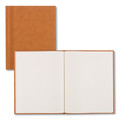 Notebooks & Pads | Blueline A8004 75-Sheet 11 in. x 8.5 in. 1-Subject Medium/College Rule Da Vinci Notebook - Tan Cover image number 2