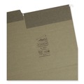 File Folders | Smead 64037 1/3-Cut Tabs Letter Size FasTab Hanging Folders - Standard Green (20/Box) image number 2