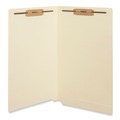 File Folders | Universal UNV13220 Reinforced Straight End Tab 2-Fastener File Folders - Legal, Manila (50/Box) image number 1