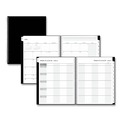 Notebooks & Pads | Blue Sky 134433 11 in. x 8.5 in. 2025-2026 Teacher's Solid Black Weekly/Monthly Lesson Planner - Black Cover image number 0