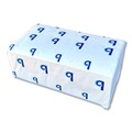 Paper Towels and Napkins | Boardwalk BWK52GREEN 9.13 in. x 10.25 in. 1-Ply Green Single-Fold Towels - Natural White (16 Packs/Carton) image number 3