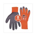 Cleaning Gloves | Ergodyne 17623 ProFlex 7401 Coated Lightweight Winter Gloves - Medium Orange (1-Pair) image number 2